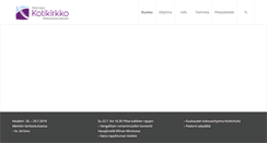 Desktop Screenshot of kotikirkko.fi